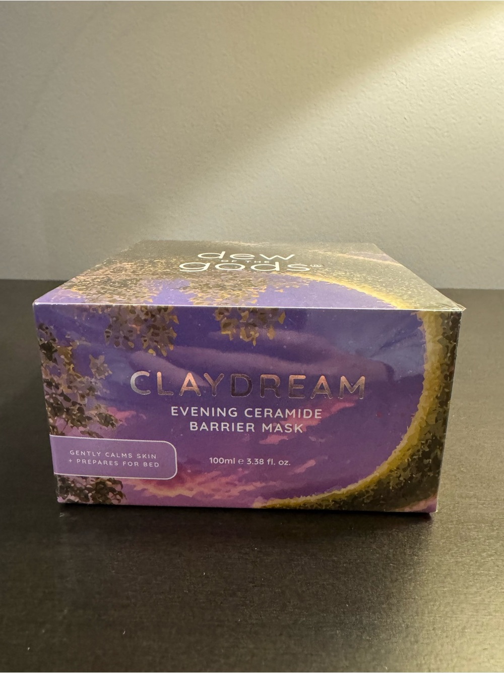 Dew of the Gods Claydream Evening Ceramide Barrier Mask 100 ml 3.38 oz Full Size